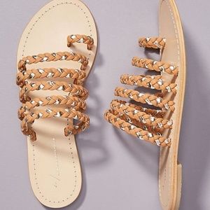 NWT Anthropologie Tulum Sandals Sz 9